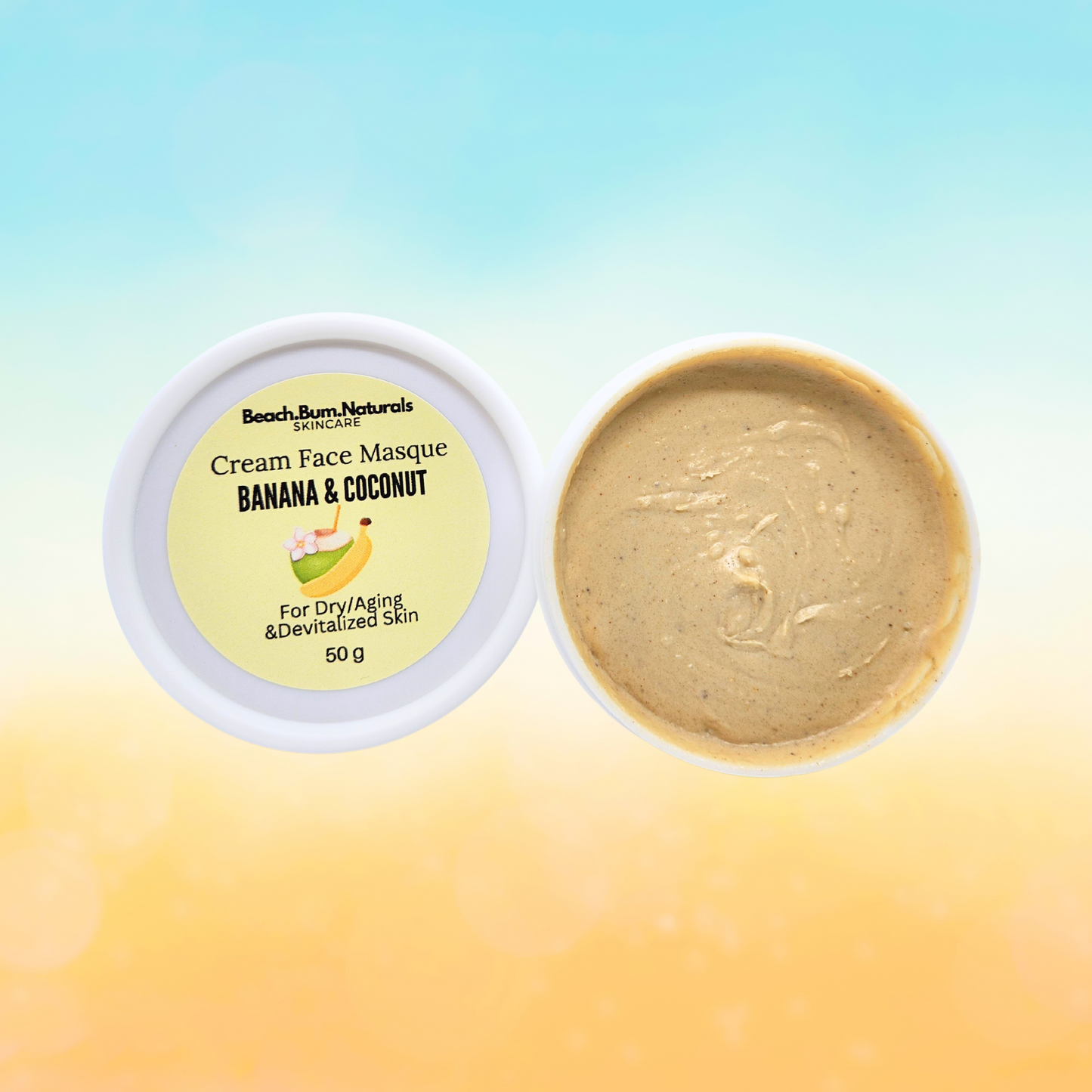 Banana & Coconut - Cream Face Mask
