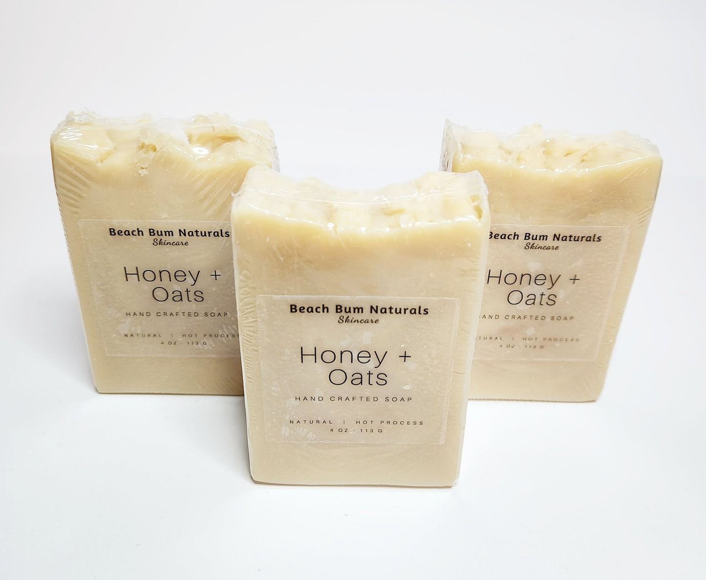 Honey Oat Body Soap - Beach Bum Naturals Skincare