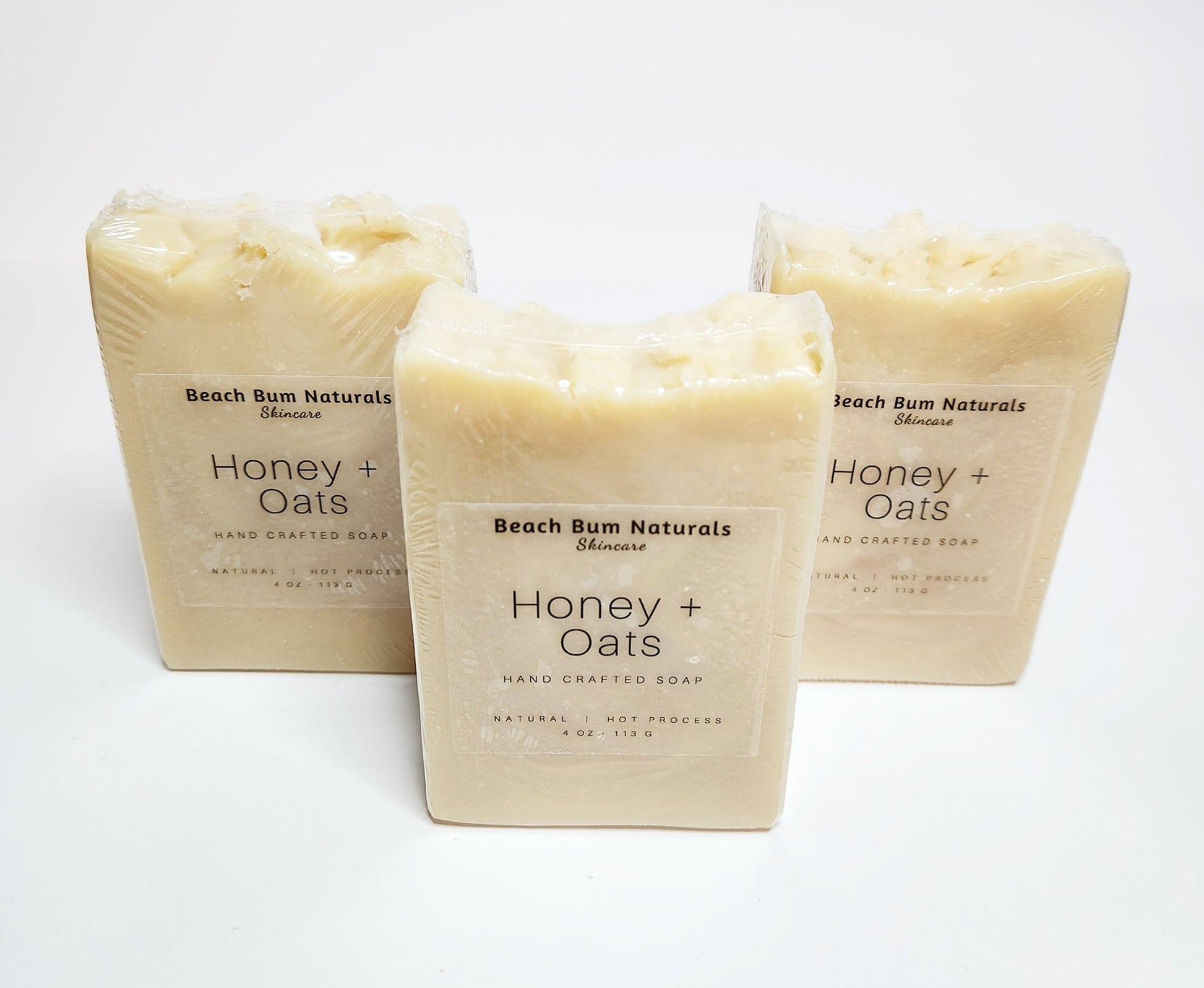 Honey Oat Body Soap - Beach Bum Naturals Skincare