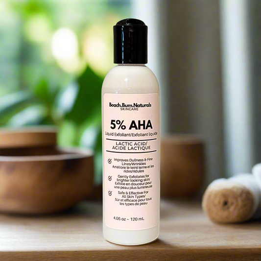 5% Lactic Acid - AHA Liquid Exfoliant