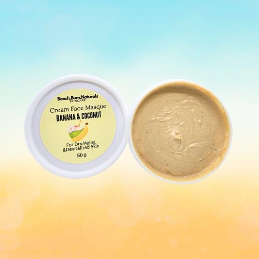 Banana & Coconut - Cream Face Mask