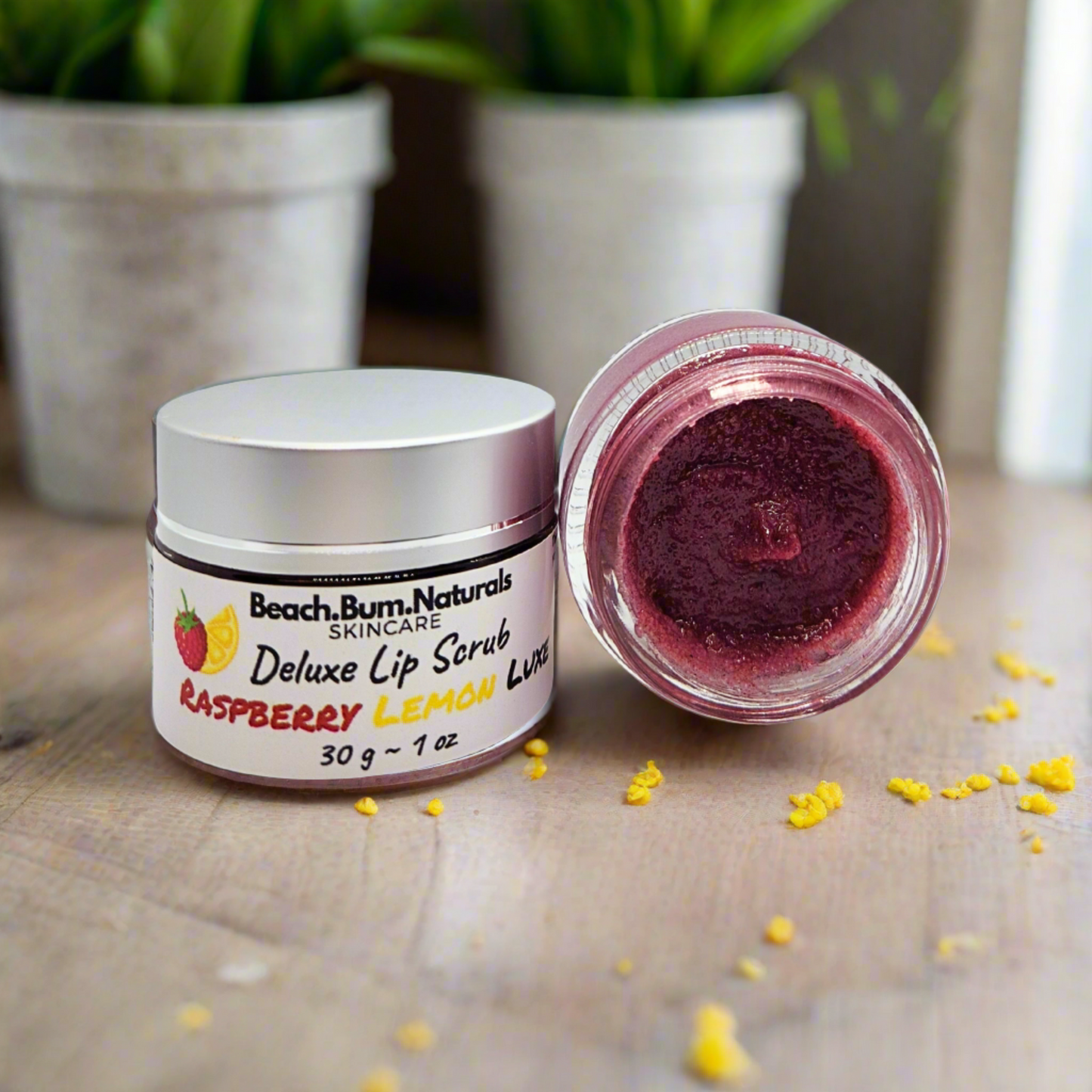 Raspberry lemon Luxe - Lip Scrub