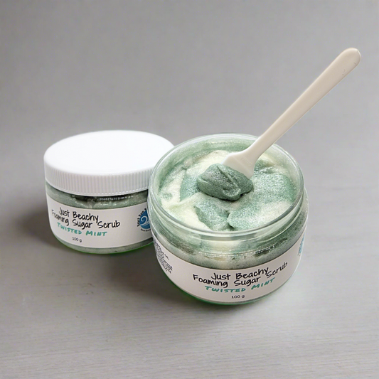 Vanilla Mint - Just Beachy Foaming Sugar Scrub