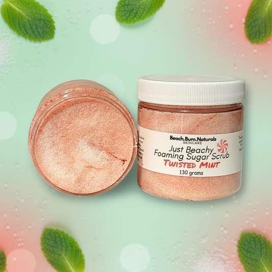 Twisted Mint - Just Beachy Foaming Sugar Scrub